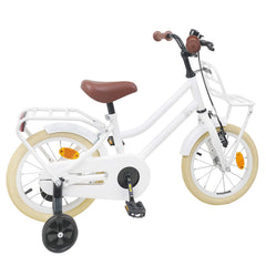 Kids Bike for 2-4 Years Old White 12 inches