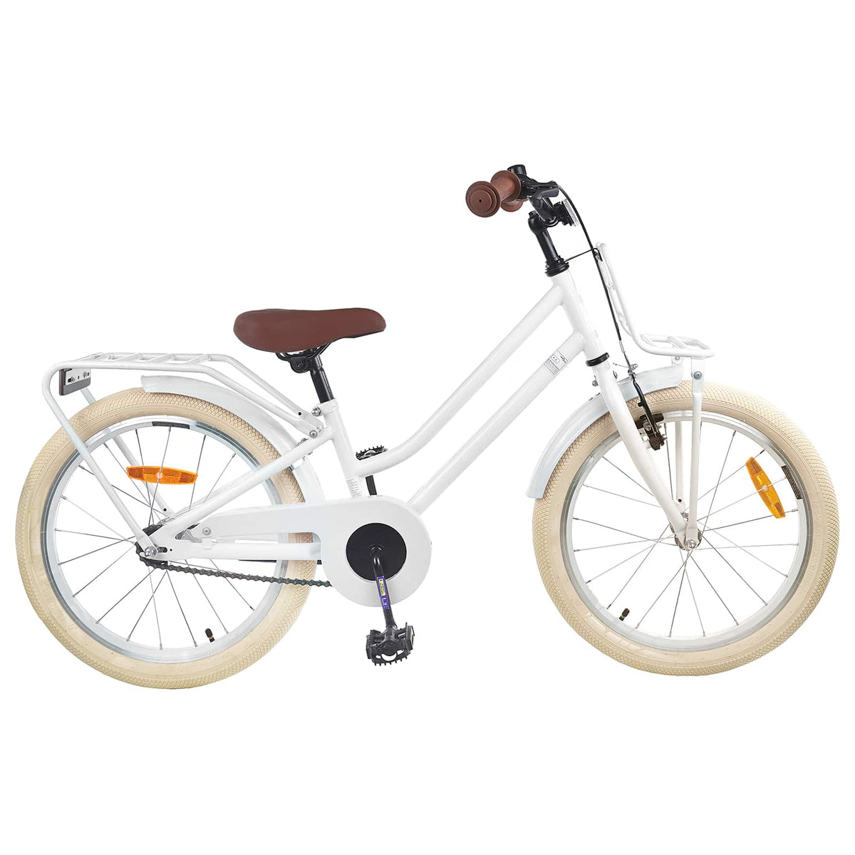 Kids Bike for 2-4 Years Old White 18 inches