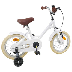 Kids Bike for 2-4 Years Old White 14 inches