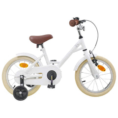 Kids Bike for 2-4 Years Old White 14 inches