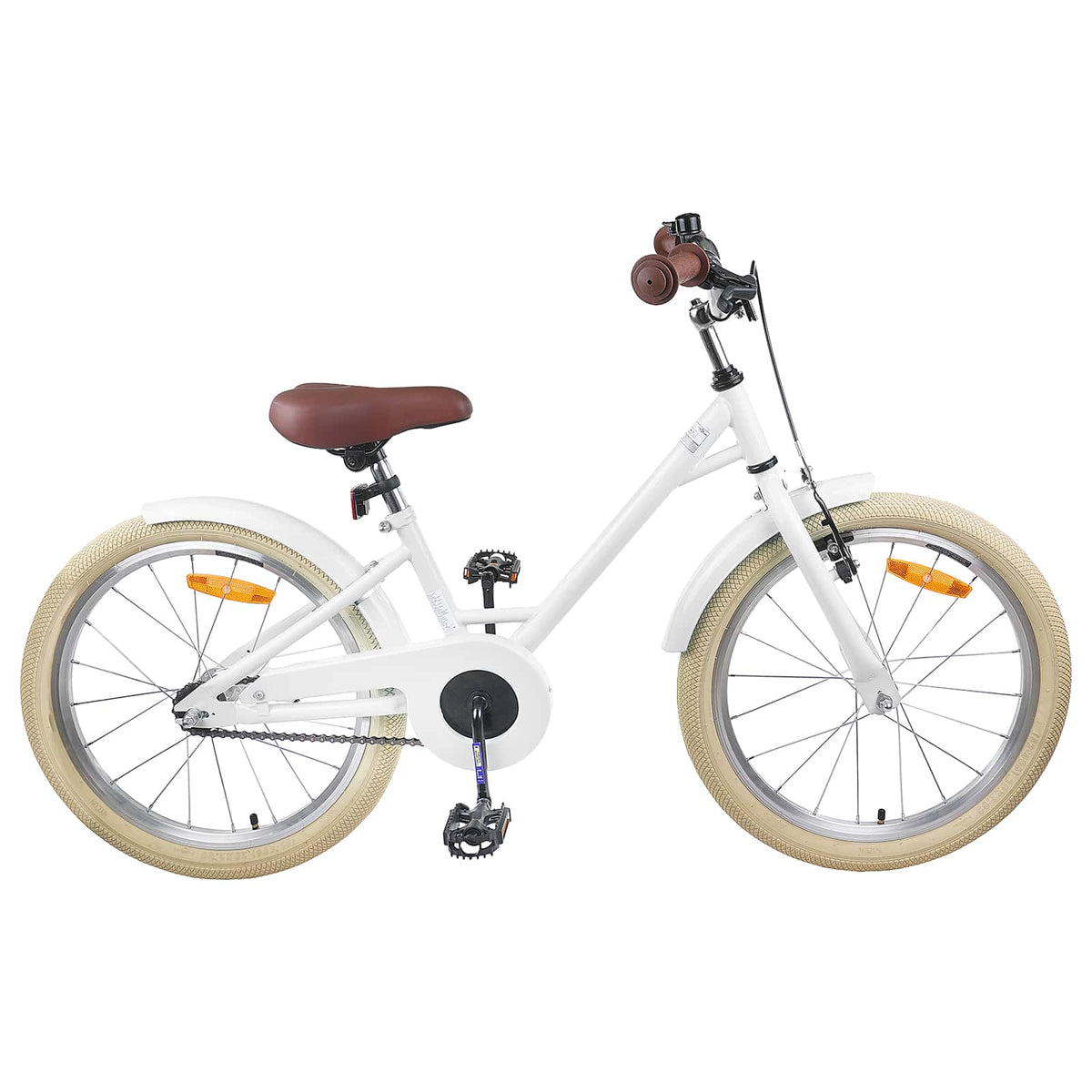 Kids Bike for 2-4 Years Old White 18 inches