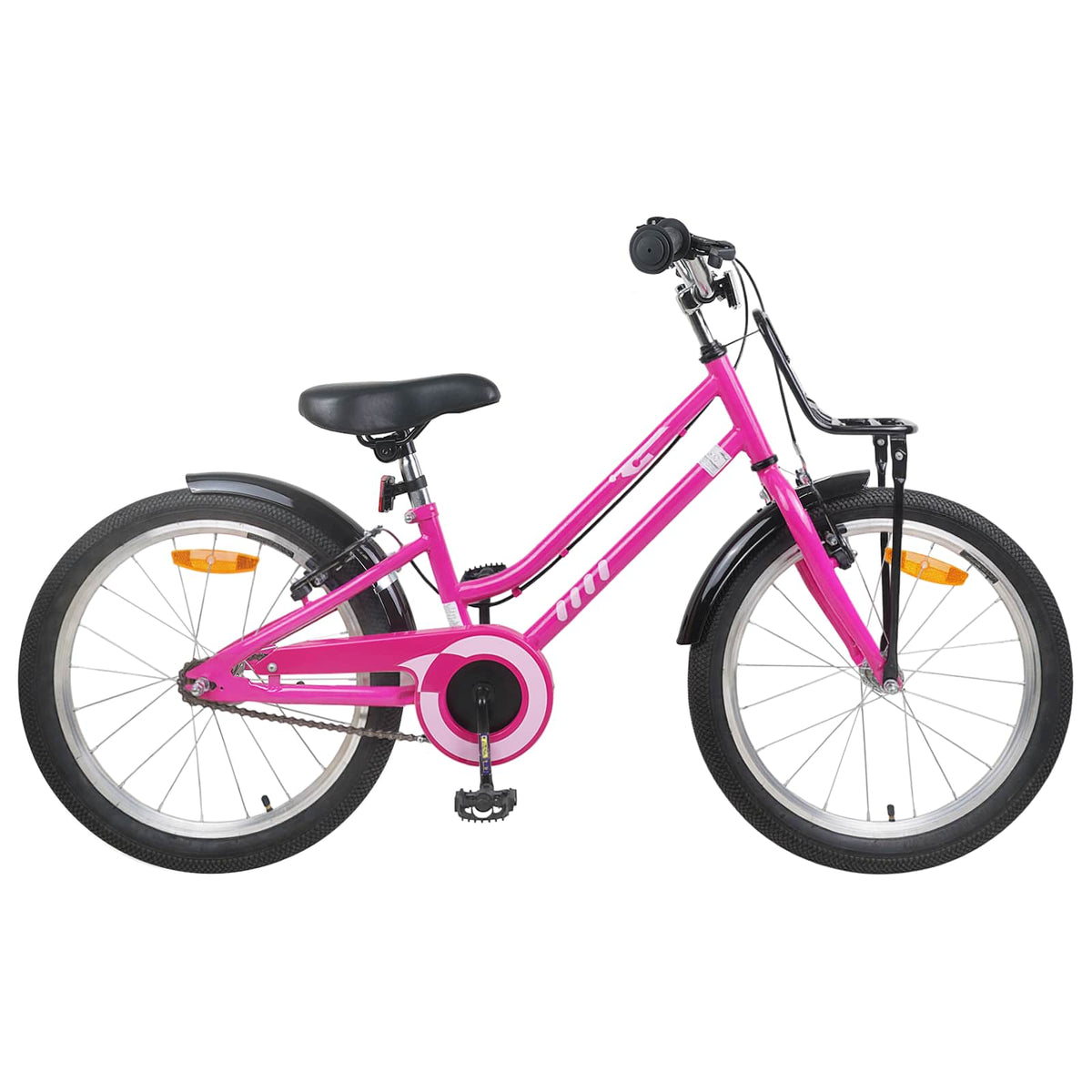Kids Bike for 6-11 Years Old Pink Black 20 inches