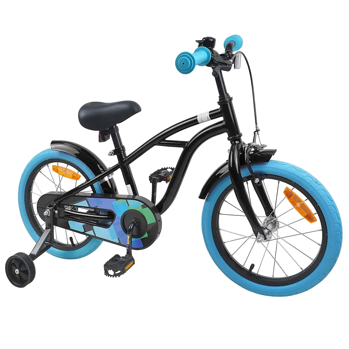 Kids Bike for 4-6 Years Old Black 16 inches