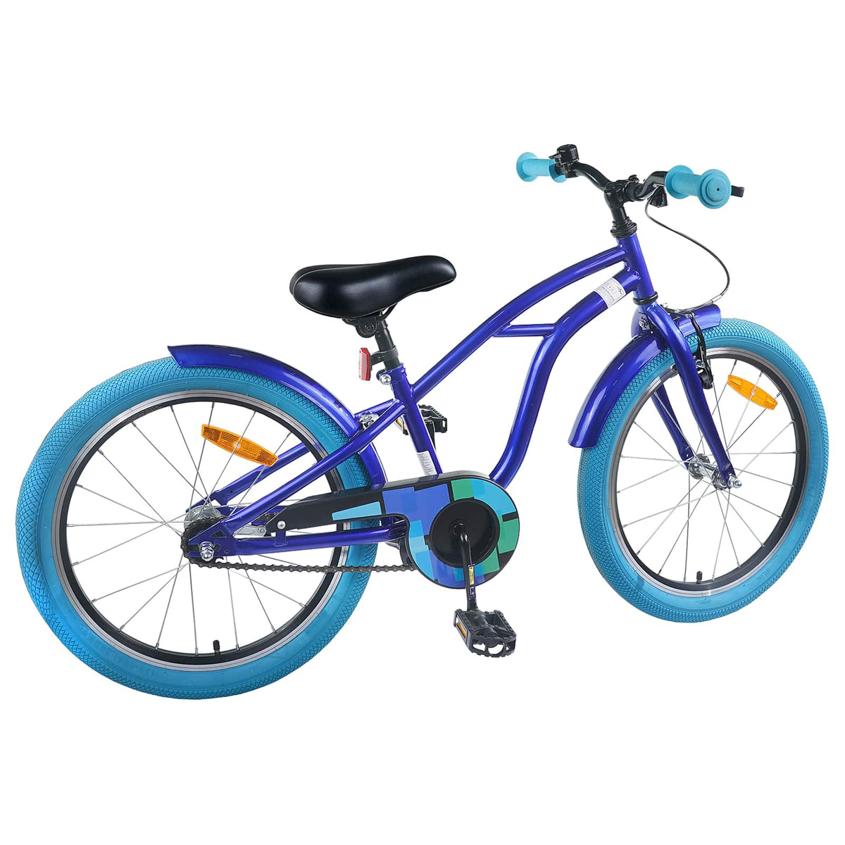 Kids Bike for 4-6 Years Old Dark blue 18 inches