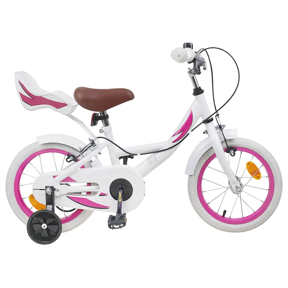 Kids Bike for 2-4 Years Old White 12 inches
