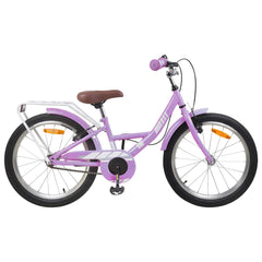 Kids Bike for 5-7 Years Old Purple 18 inches