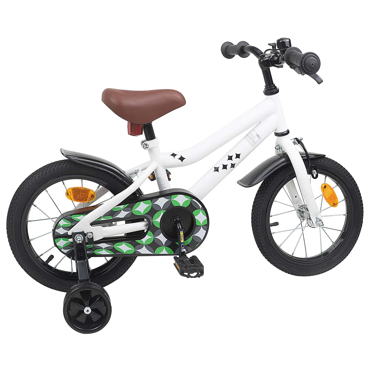 Kids Bike for 2-4 Years Old White 12 inches