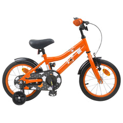 Kids Bike for 3-5 Years Old 14 Inches Orange