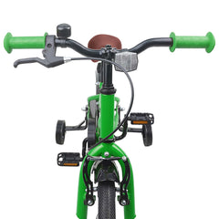 Kids Bike for 3-5 Years Old 14 Inches Green