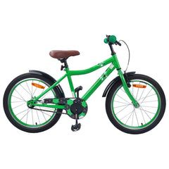 Kids Bike for 5-7 Years Old 18 Inches Green