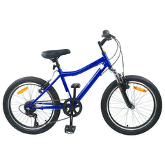 Kids Bike 6-Speed for 6-11 Years Old Dark blue 20 inches