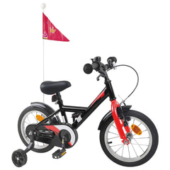 Kids Bike for 2-4 Years Old Black 14 inches
