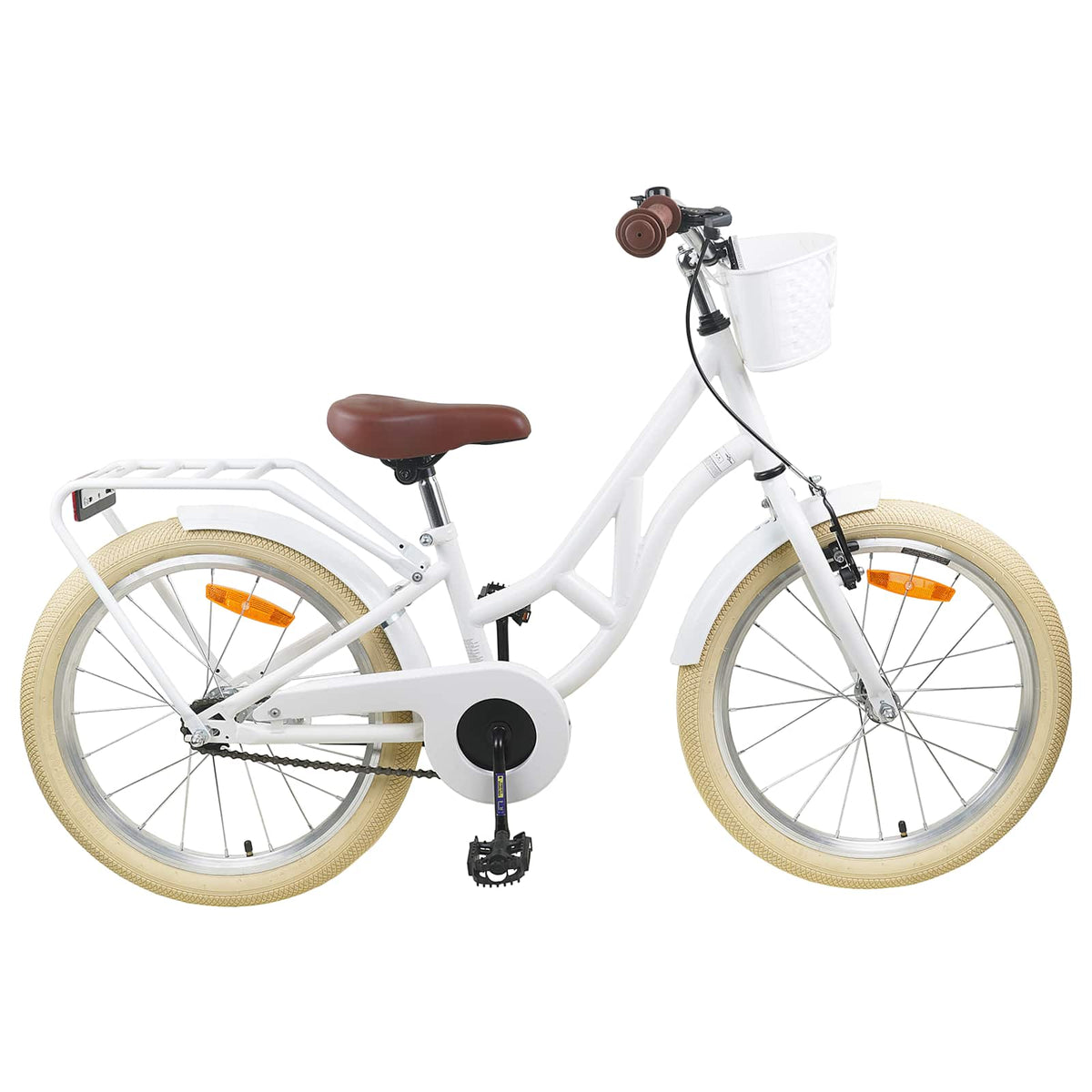 Kids Bike for 8-12 Years Old white 20 inches