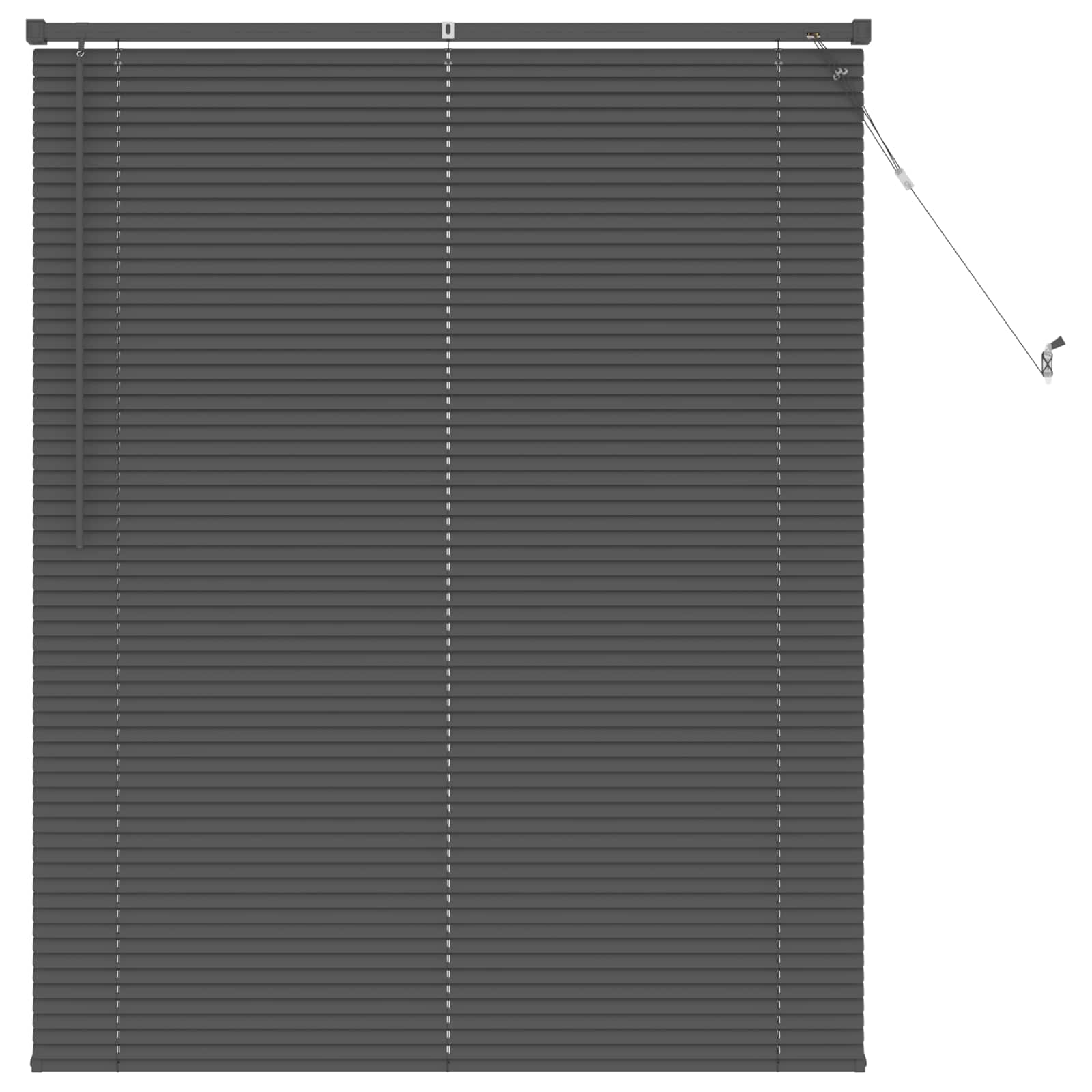 vidaXL Venetian Blind Silver Grey 150 x 120 cm 25 mm PVC 2