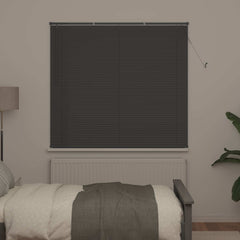 vidaXL Venetian Blind Silver Grey 150 x 140 cm 25 mm PVC 3