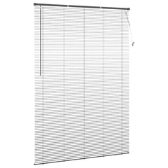 vidaXL Venetian Blind Silver Grey 213 x 130 cm 25 mm PVC 5