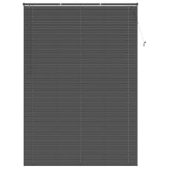 vidaXL Venetian Blind Silver Grey 213 x 140 cm 25 mm PVC 2