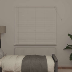 vidaXL Venetian Blind White 150 x 160 cm 25 mm PVC 3