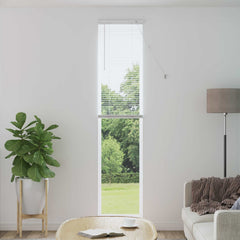 vidaXL Venetian Blind White 213 x 40 cm 25 mm PVC 1