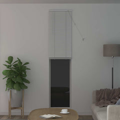 vidaXL Venetian Blind White 213 x 40 cm 25 mm PVC 3