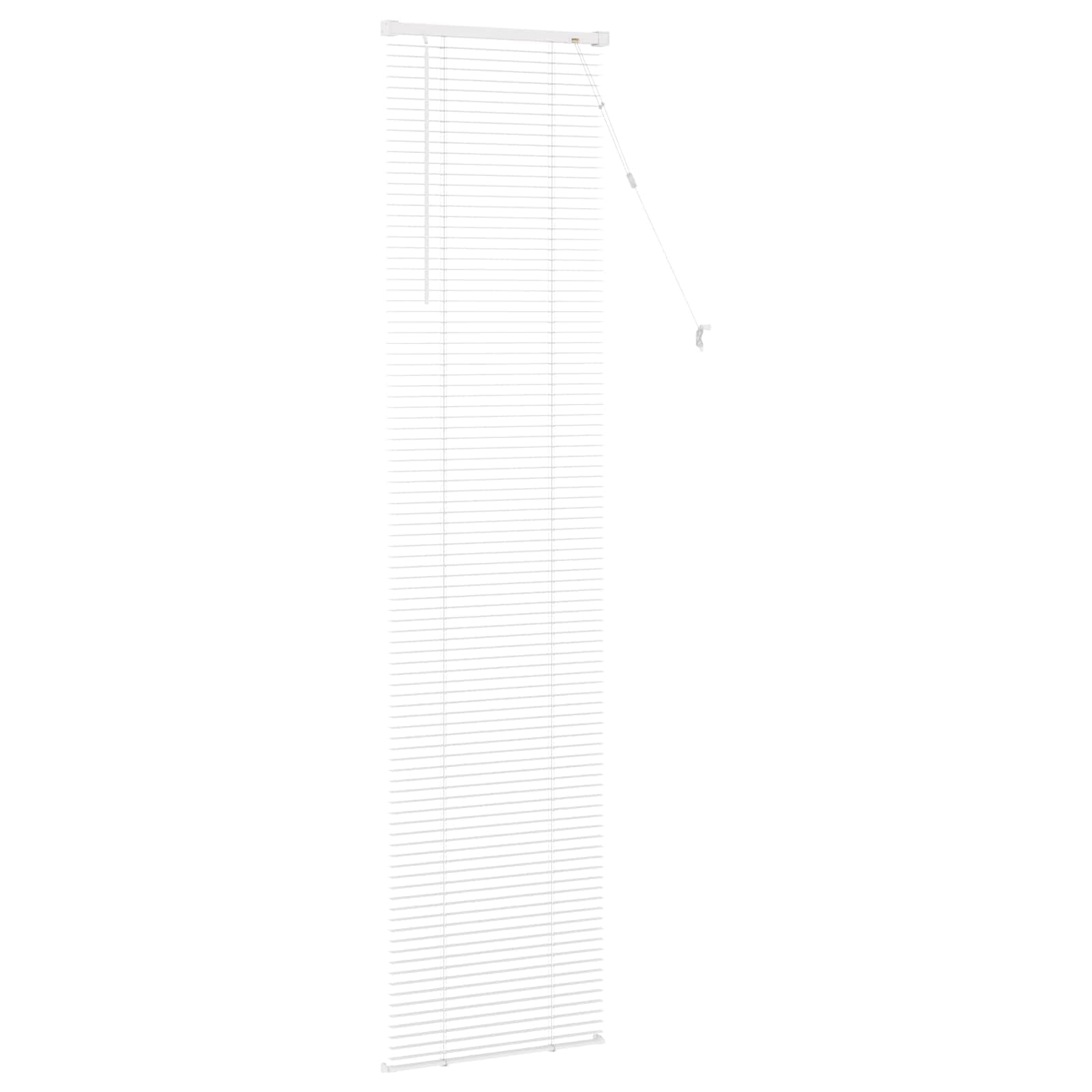 vidaXL Venetian Blind White 213 x 40 cm 25 mm PVC 5