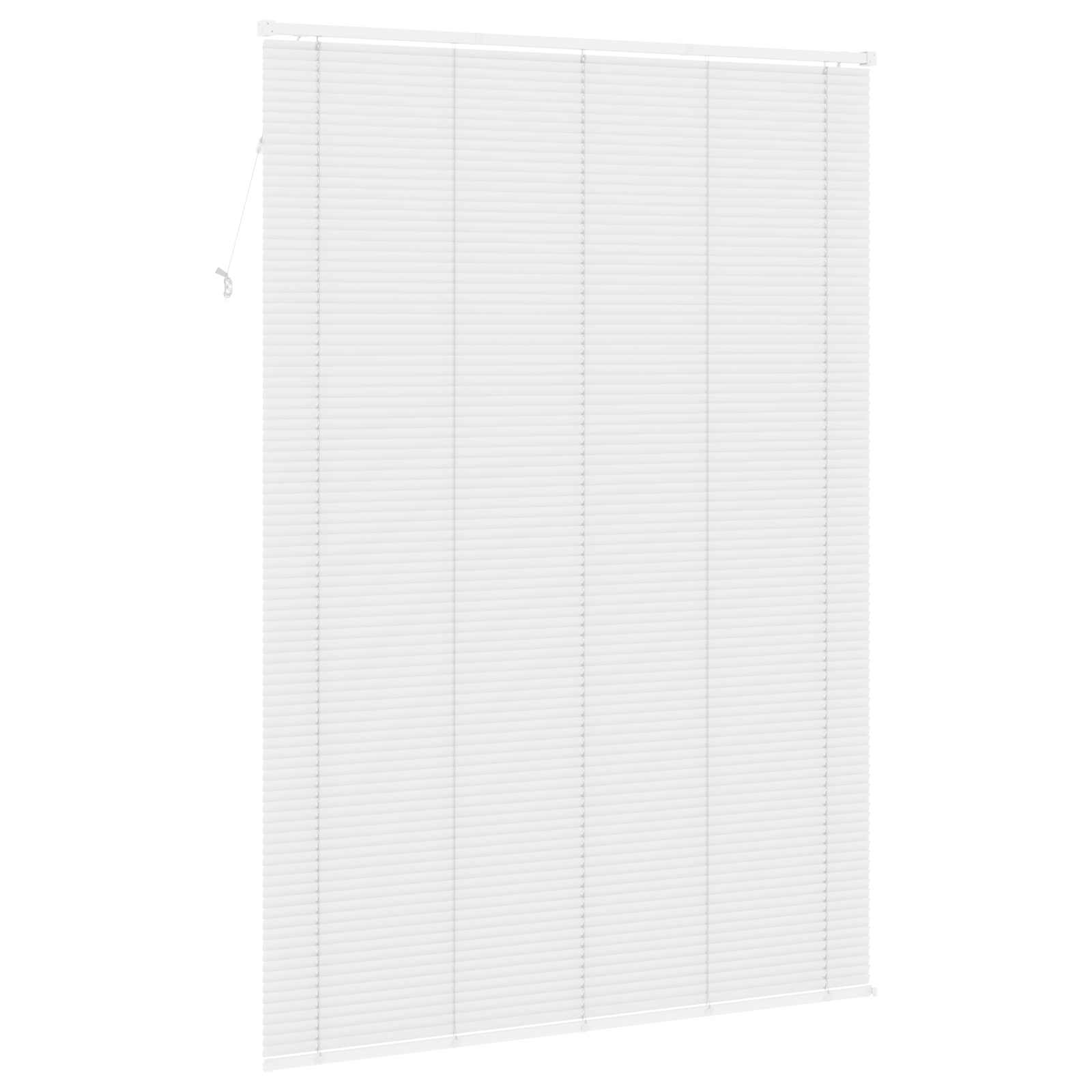 vidaXL Venetian Blind White 213 x 130 cm 25 mm PVC 6