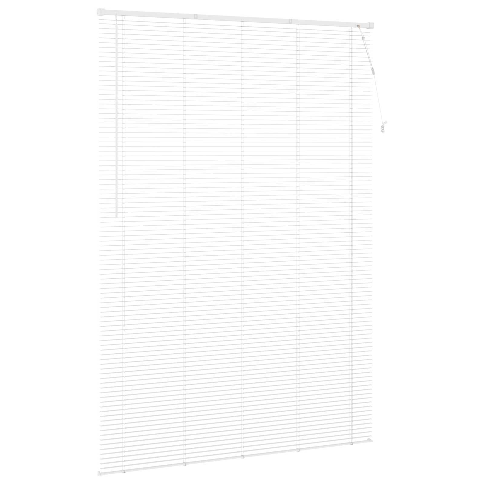 vidaXL Venetian Blind White 213 x 150 cm 25 mm PVC 5