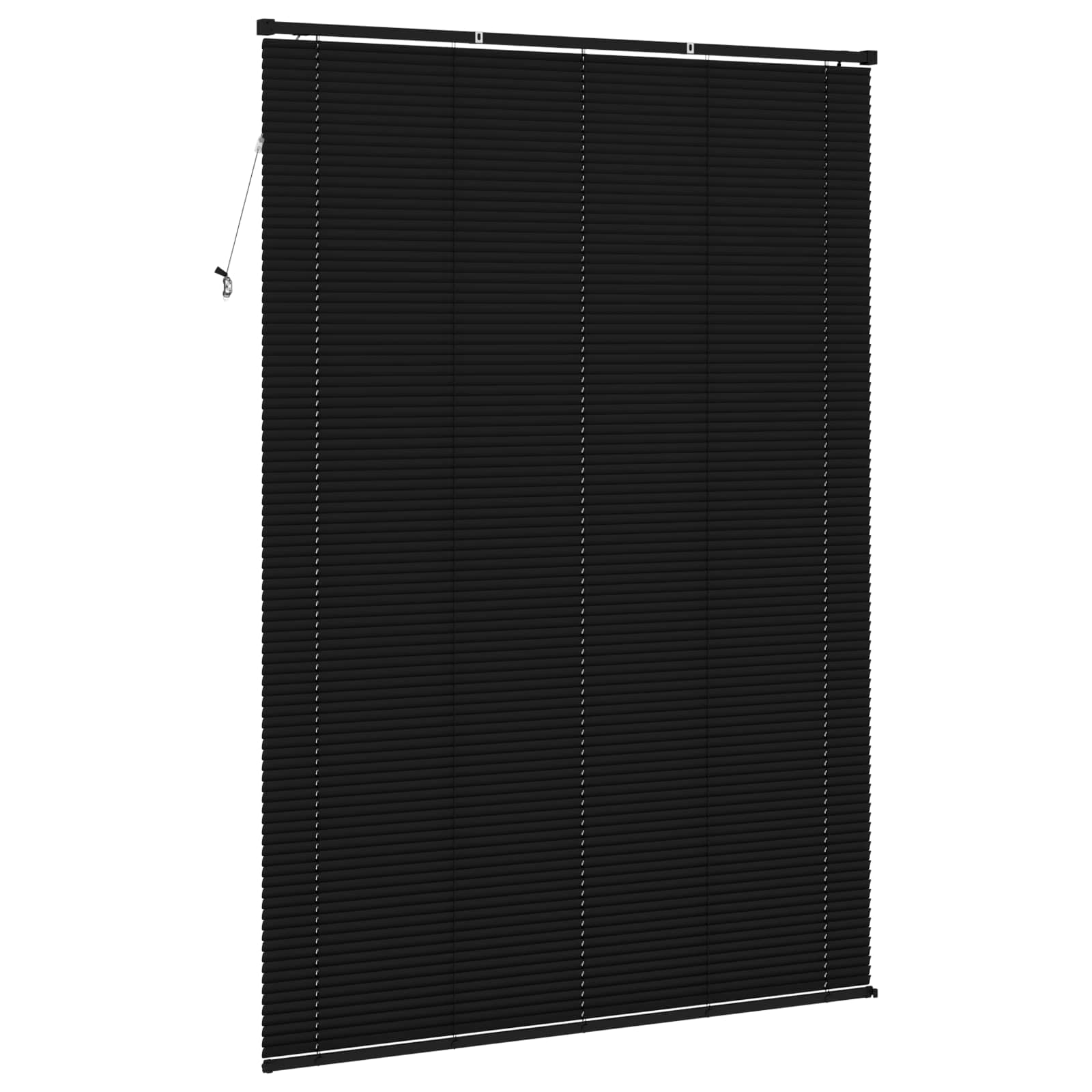 vidaXL Venetian Blind Black 213 x 150 cm 25 mm PVC 6
