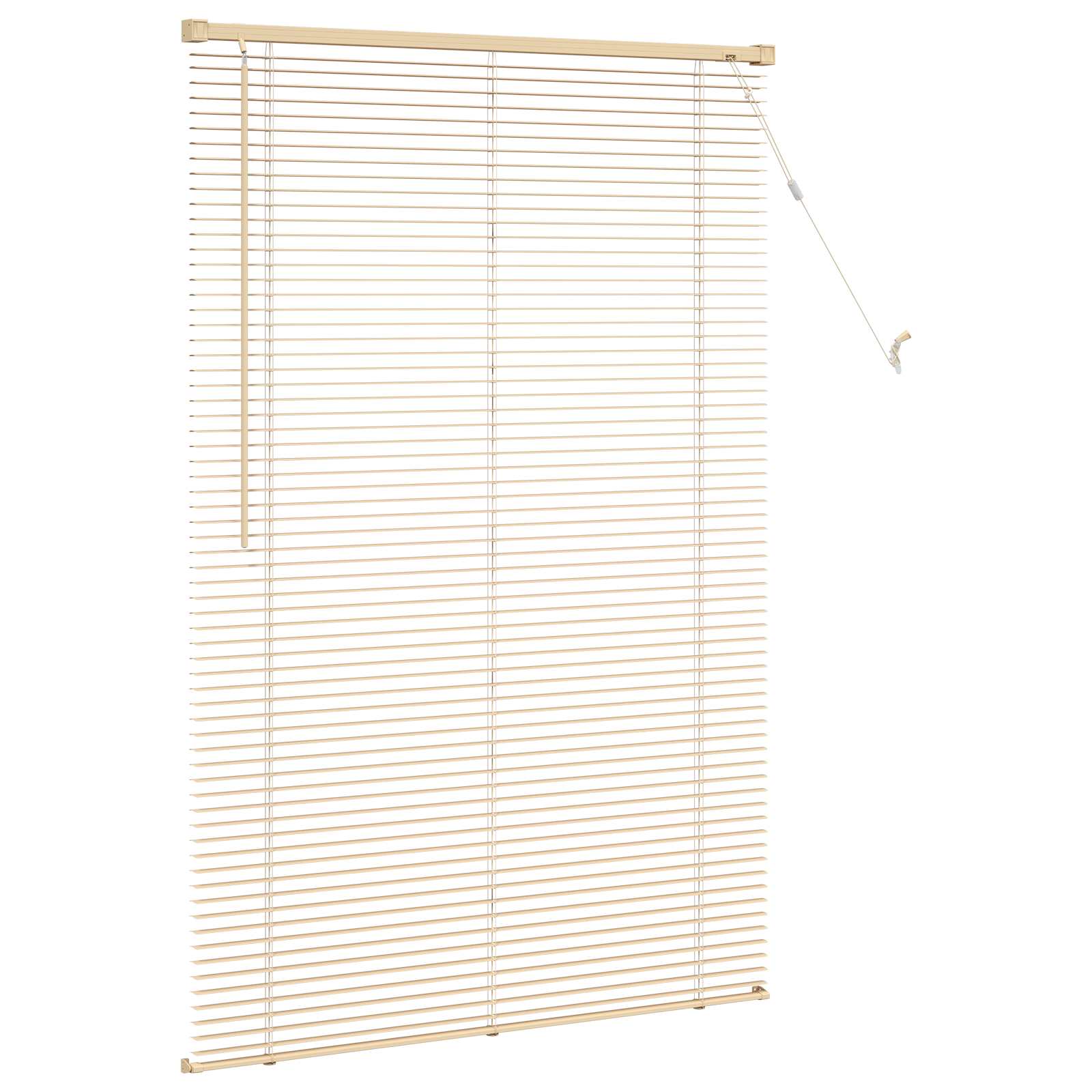 vidaXL Venetian Blind Light Brown with Pattern 150 x 90 cm 25 mm PVC 5