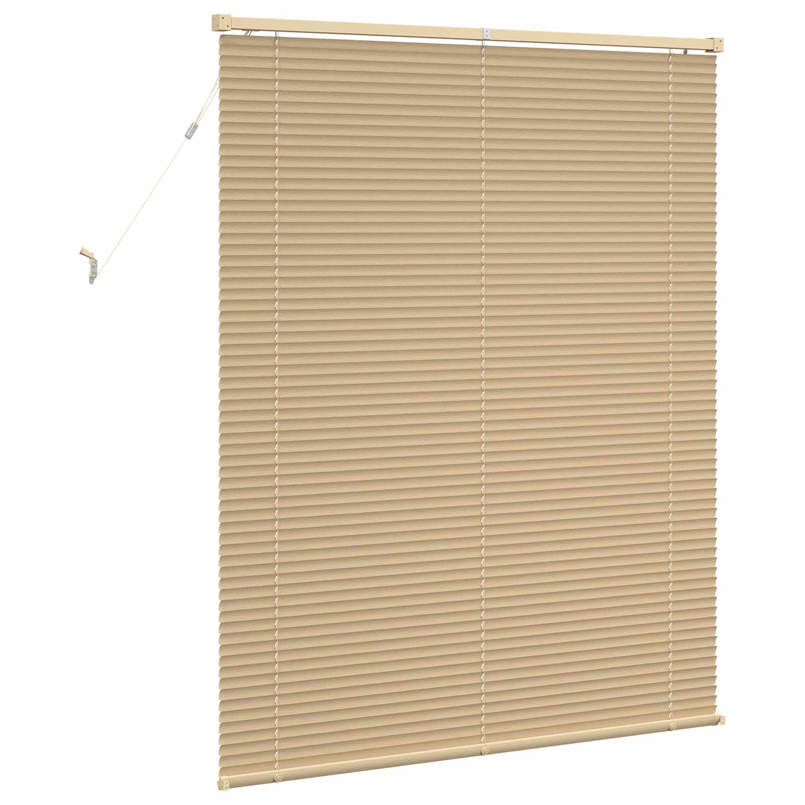 vidaXL Venetian Blind Light Brown with Pattern 150 x 120 cm 25 mm PVC 6