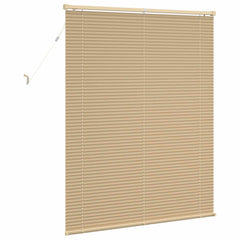 vidaXL Venetian Blind Light Brown with Pattern 150 x 120 cm 25 mm PVC 6