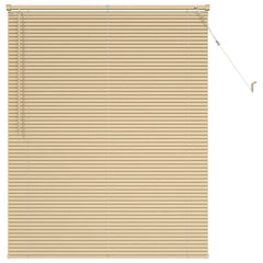 vidaXL Venetian Blind Light Brown with Pattern 150 x 120 cm 25 mm PVC 2