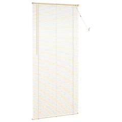 vidaXL Venetian Blind Light Brown with Pattern 213 x 100 cm 25 mm PVC 5