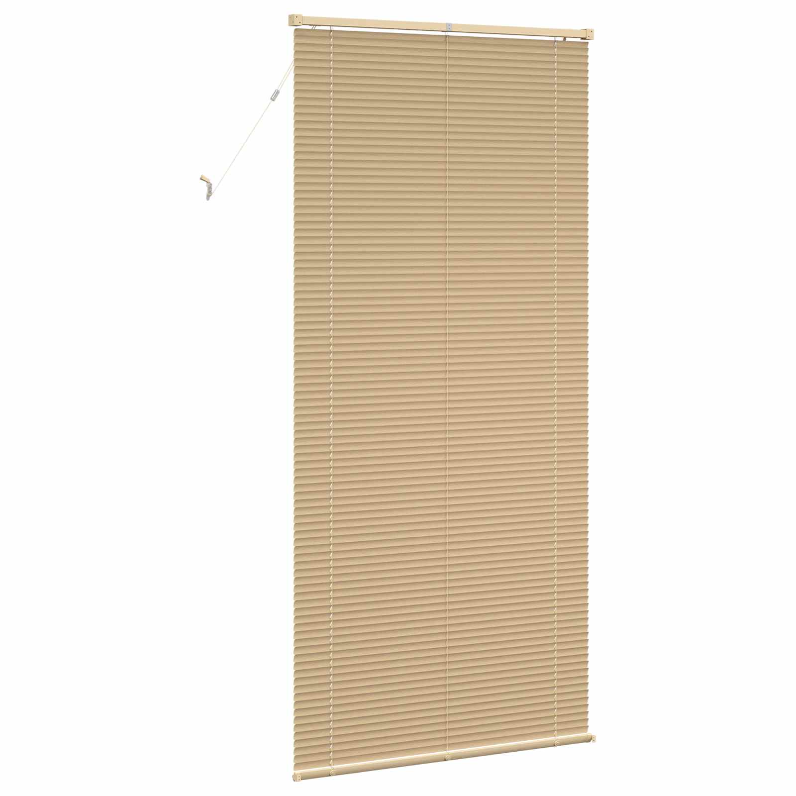 vidaXL Venetian Blind Light Brown with Pattern 213 x 100 cm 25 mm PVC 6