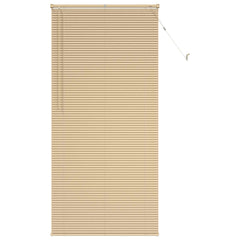 vidaXL Venetian Blind Light Brown with Pattern 213 x 100 cm 25 mm PVC 2