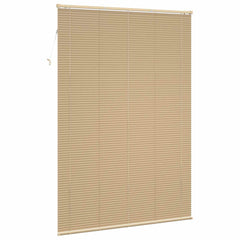 vidaXL Venetian Blind Light Brown with Pattern 213 x 130 cm 25 mm PVC 6