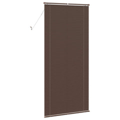 vidaXL Venetian Blind Dark Brown with Pattern 213 x 100 cm 25 mm PVC 6