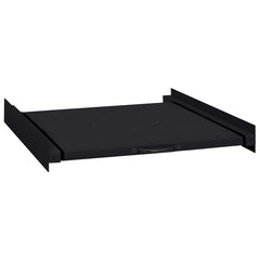 vidaXL Washing Machine Intermediate Shelf Black 60 x 60 x 8 cm Steel 1