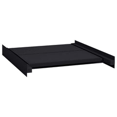 vidaXL Washing Machine Intermediate Shelf Black 60 x 60 x 8 cm Steel 6