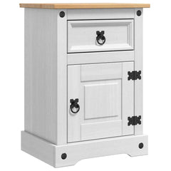 Bedside Cabinet "Corona" Solid Wood Pine