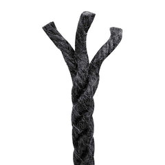 vidaXL Jute Rope 8 mm Black 100% Tossa jute 5