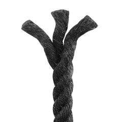 vidaXL Jute Rope 12 mm Black 100% Tossa jute 5