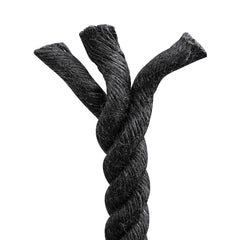 vidaXL Jute Rope 24 mm Black 100% Tossa jute 5