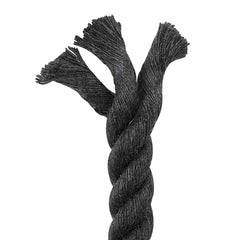 Jute Rope 300 mm 100% Tossa jute Black Length 10 m 36 mm