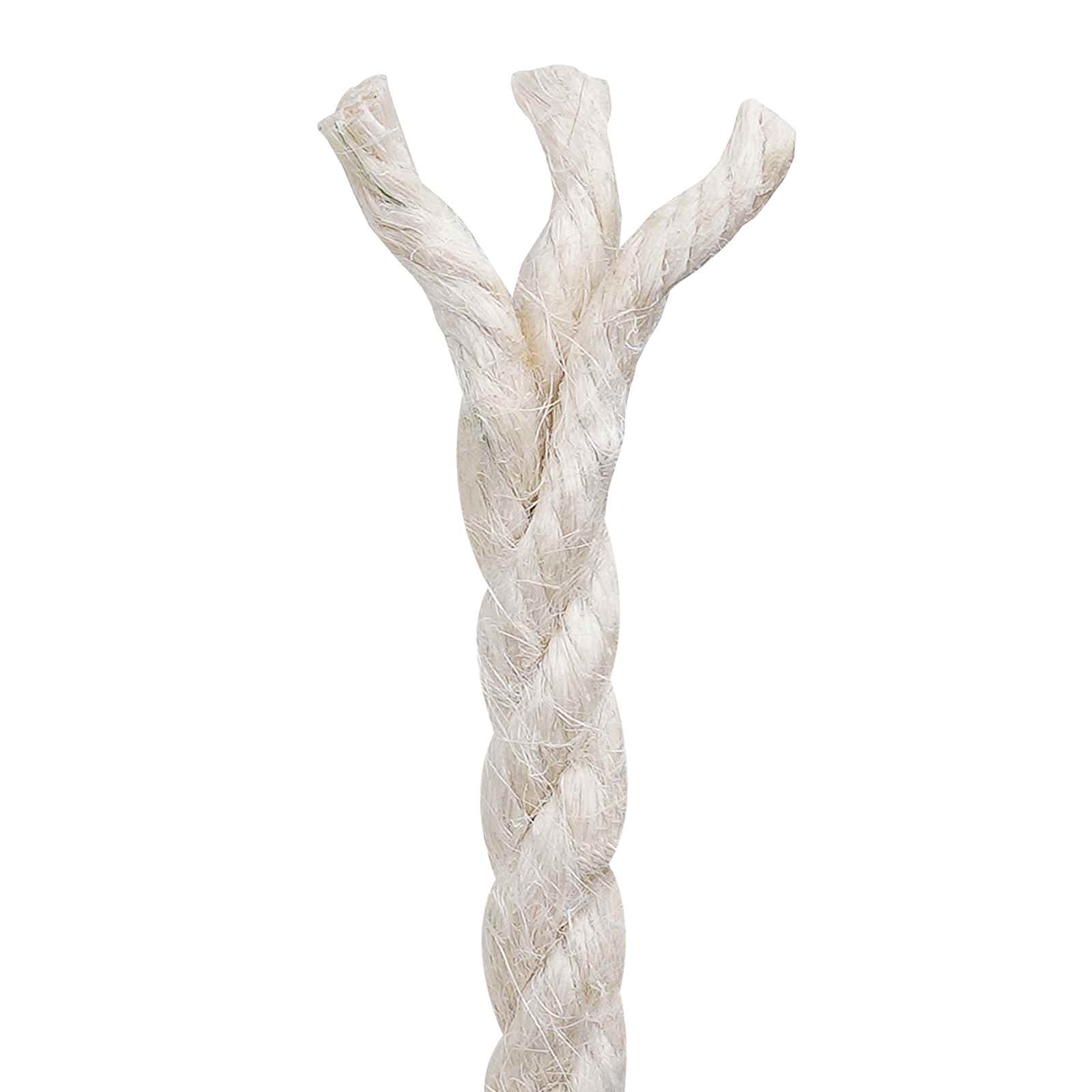 vidaXL Jute Rope 8 mm White 100% Tossa jute 5