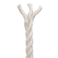 vidaXL Jute Rope 8 mm White 100% Tossa jute 5