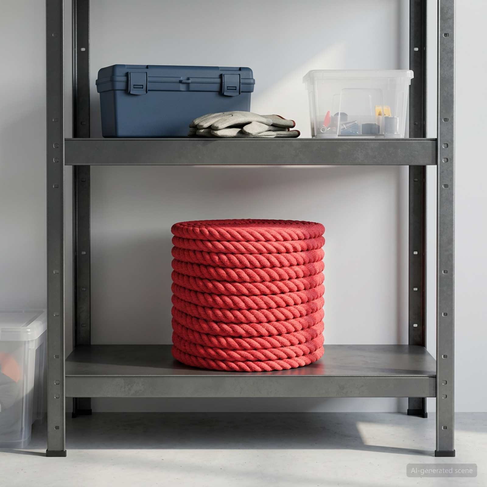 vidaXL Jute Rope 24 mm Red 100% Tossa jute 1