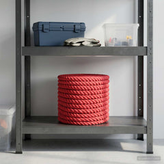 vidaXL Jute Rope 24 mm Red 100% Tossa jute 1