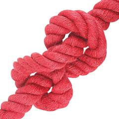 Jute Rope 100% Tossa Jute Red
