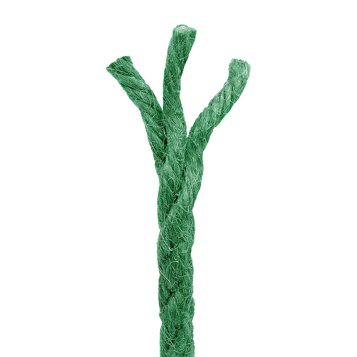 Jute Rope 100% Tossa jute Green Length 500 m 8 mm